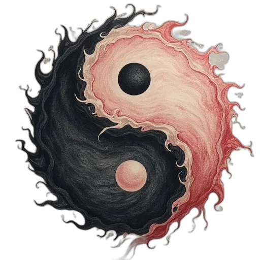 dragon, mask, hair, face transparent PNG cut-out