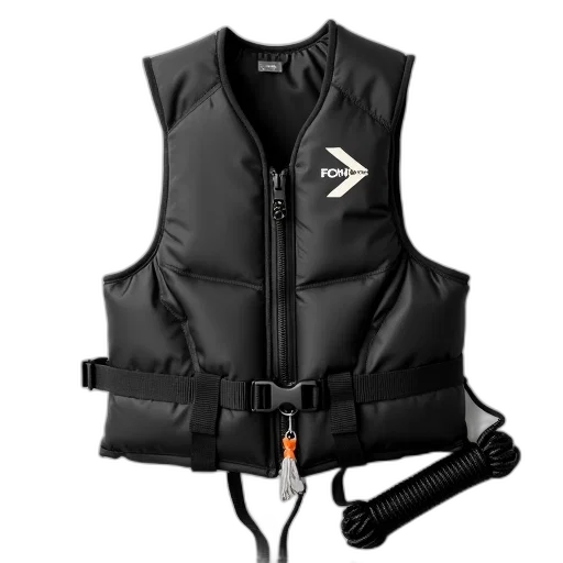 jacket, cyberpunk, black, life transparent PNG cut-out
