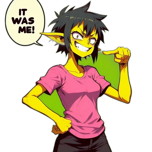 staff, cartoon, anime, comic book art transparent PNG cut-out