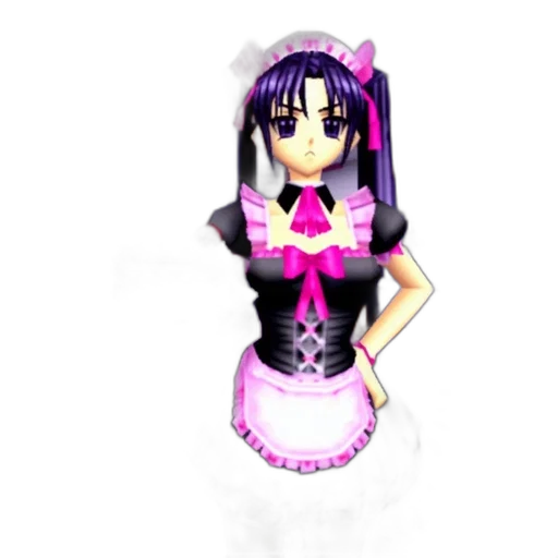 dress, staff, jewelry, 3d render transparent PNG cut-out