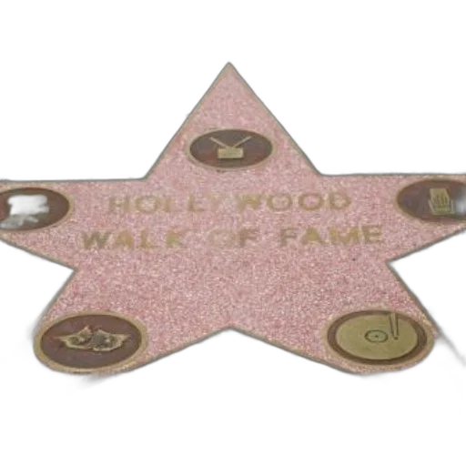staff, close-up, star, hollywood transparent PNG cut-out