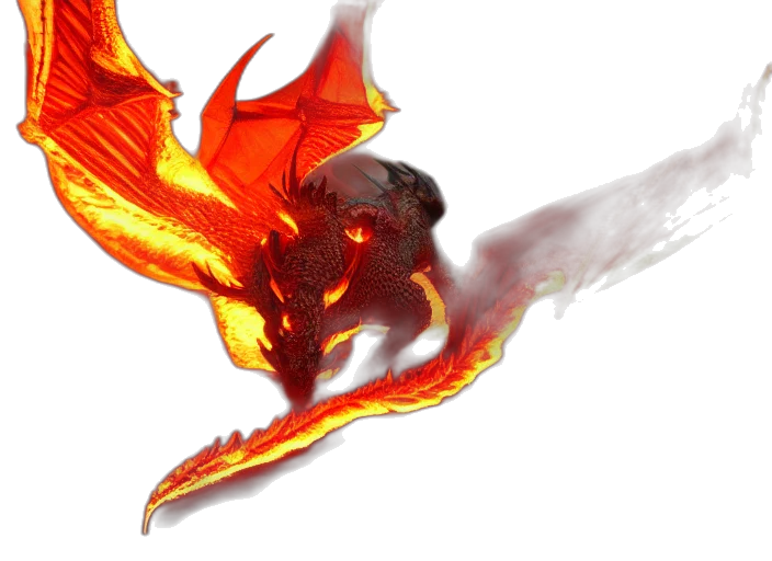 dragon, weapon, sword, staff transparent PNG cut-out