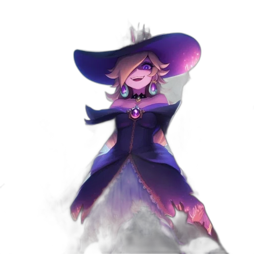 dress, staff, mask, hat transparent PNG cut-out