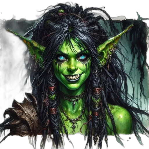 face, staff, fantasy art, concept art transparent PNG cut-out