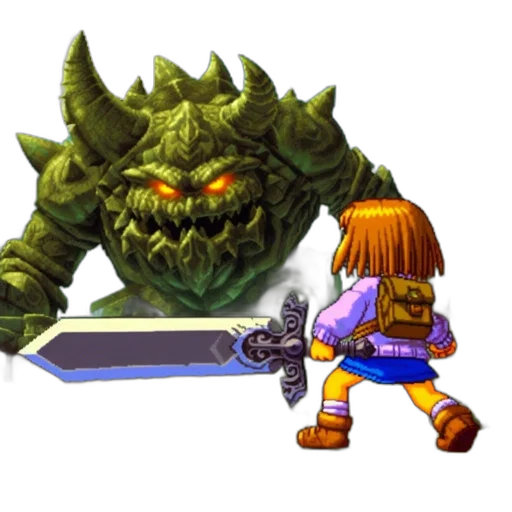 weapon, staff, sword, creature transparent PNG cut-out