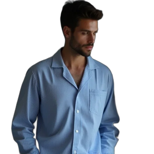 jacket, photorealistic, 3d render, blue transparent PNG cut-out