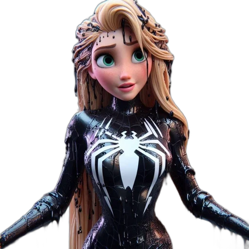 3d render, concept art, comic book art, fantasy art transparent PNG cut-out
