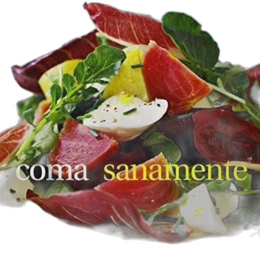 food, photorealistic, vibrant, salad transparent PNG cut-out