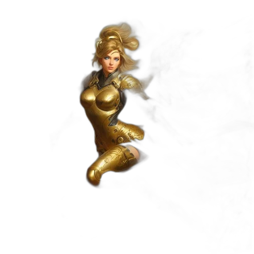 dress, jewelry, staff, concept art transparent PNG cut-out