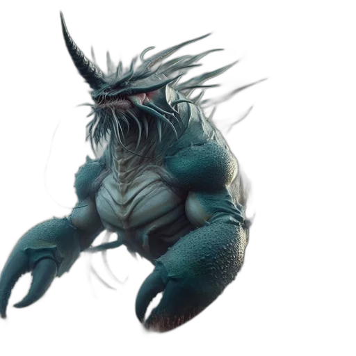 creature, dragon, hair, animal transparent PNG cut-out
