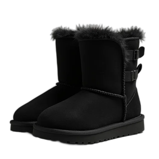 shoes, ugg, boot, mini transparent PNG cut-out