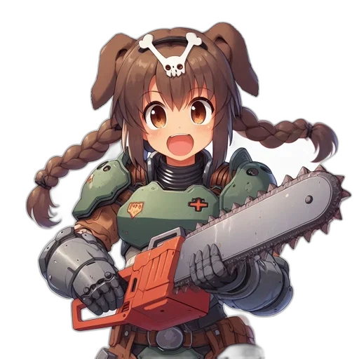 weapon, staff, animal, robot transparent PNG cut-out