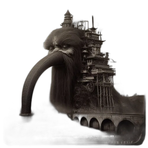 mask, creature, animal, hat transparent PNG cut-out