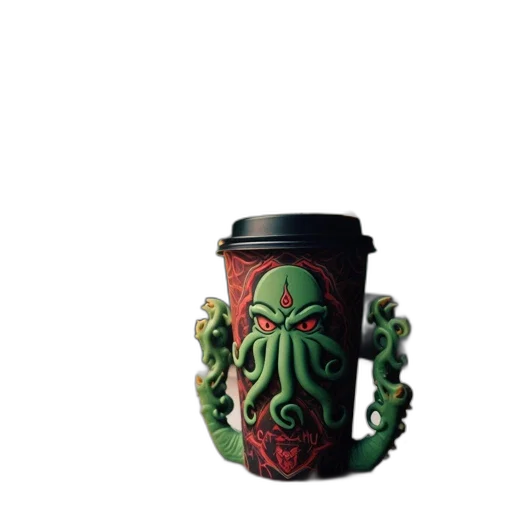bottle, creature, food, crown transparent PNG cut-out