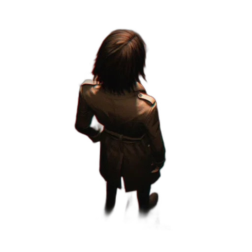 jacket, staff, dress, robot transparent PNG cut-out