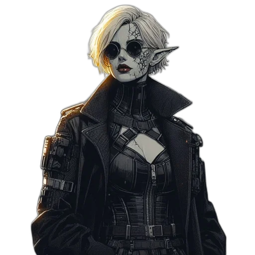 mask, jacket, face, staff transparent PNG cut-out
