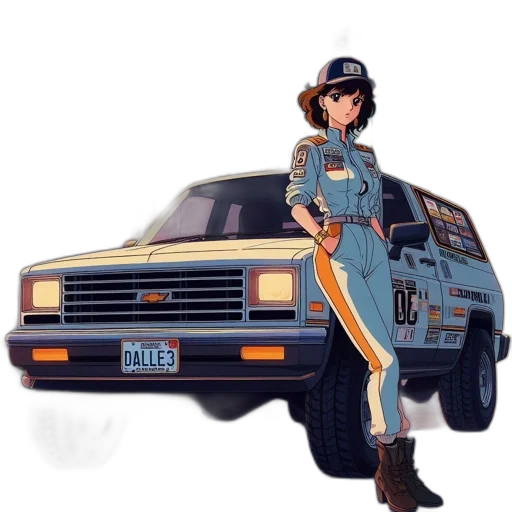 car, jacket, weapon, robot transparent PNG cut-out