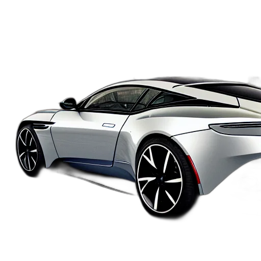 car, 3d render, concept art, photorealistic transparent PNG cut-out