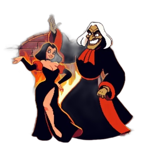 concept art, fantasy art, comic book art, pixel art transparent PNG cut-out
