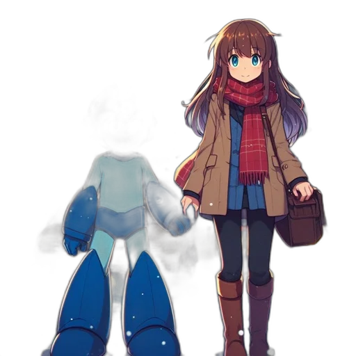 robot, jacket, creature, bottle transparent PNG cut-out