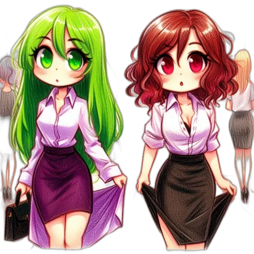 staff, pixel art, anime, concept art transparent PNG cut-out