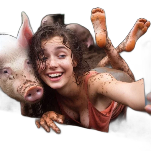 animal, creature, face, photorealistic transparent PNG cut-out