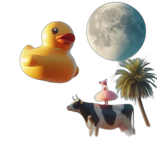 animal, concept art, 3d render, photorealistic transparent PNG cut-out
