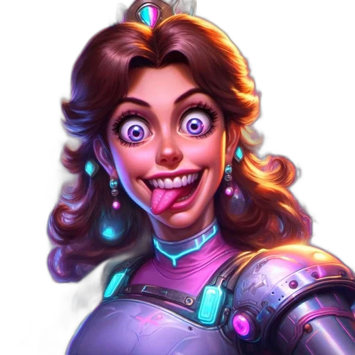 face, robot, staff, concept art transparent PNG cut-out