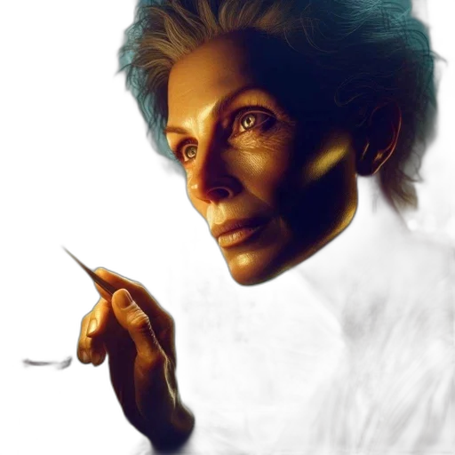 face, staff, mask, creature transparent PNG cut-out