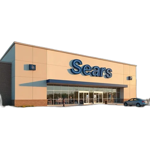 building, shoes, furniture, sears transparent PNG cut-out