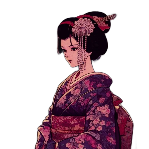 dress, staff, face, pixel art transparent PNG cut-out