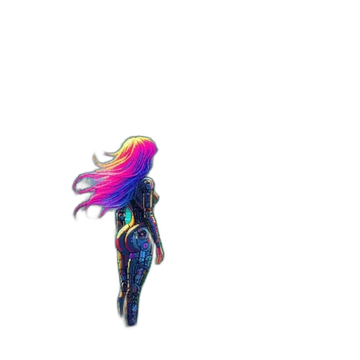 hair, creature, dress, animal transparent PNG cut-out