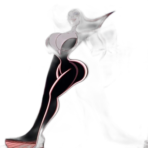 shoes, dress, mask, concept art transparent PNG cut-out