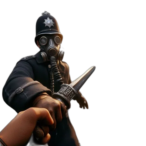 weapon, staff, sword, mask transparent PNG cut-out