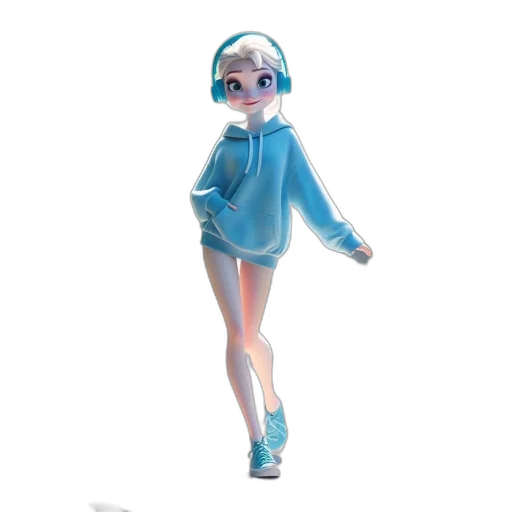 dress, robot, jacket, staff transparent PNG cut-out