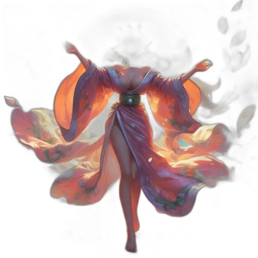 dress, dragon, mask, creature transparent PNG cut-out