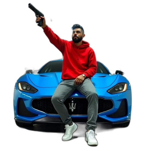 car, weapon, jacket, animal transparent PNG cut-out