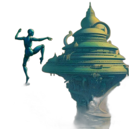 concept art, 3d render, fantasy art, photorealistic transparent PNG cut-out