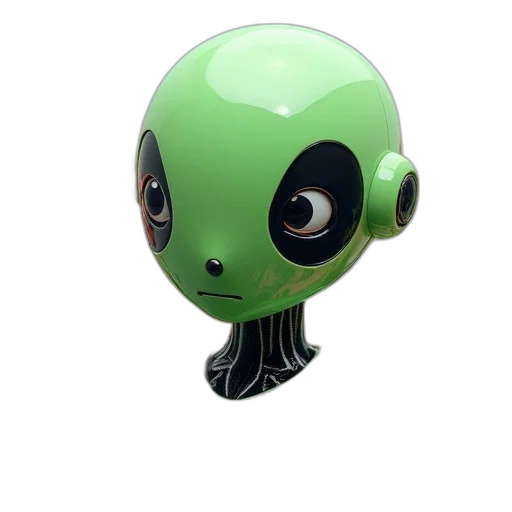 robot, creature, mask, staff transparent PNG cut-out