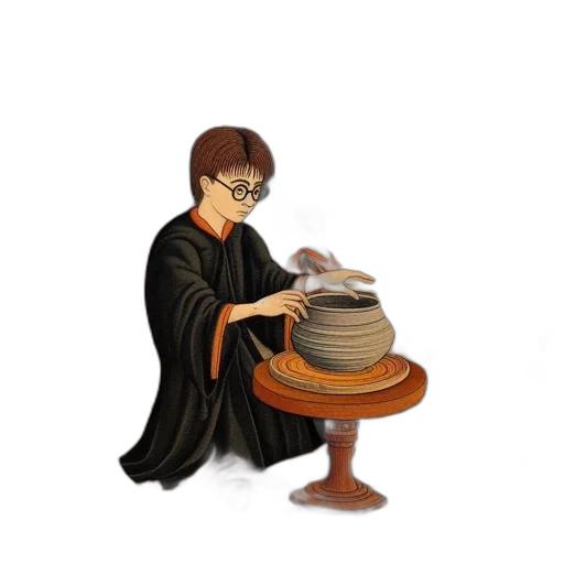 staff, concept art, pixel art, cartoon transparent PNG cut-out