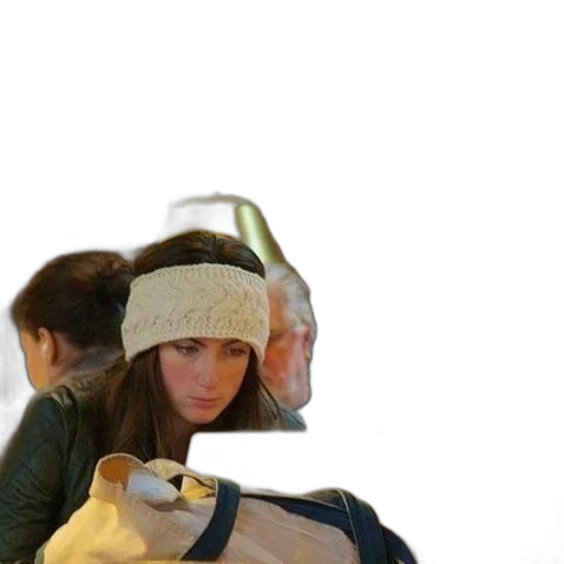 hat, jacket, face, umbrella transparent PNG cut-out