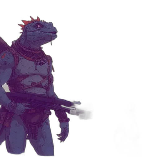 dragon, weapon, robot, creature transparent PNG cut-out