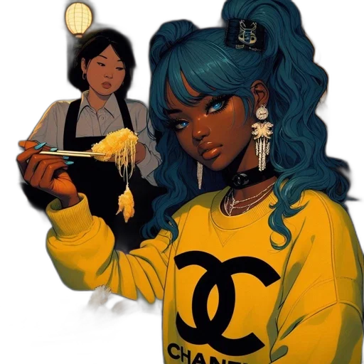jewelry, comic book art, concept art, anime transparent PNG cut-out