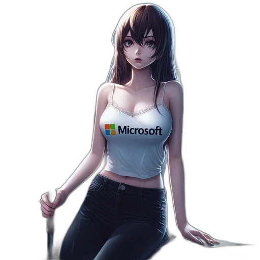 robot, staff, dress, weapon transparent PNG cut-out
