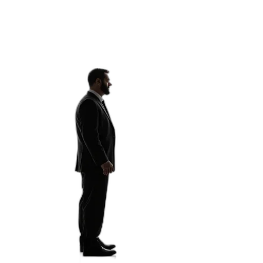 staff, jacket, robot, face transparent PNG cut-out