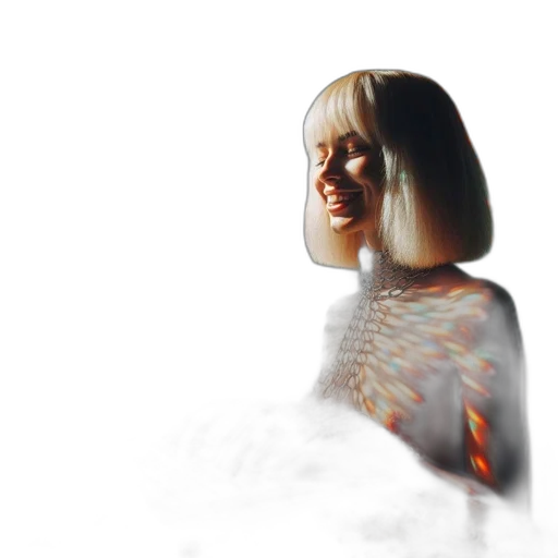 face, dress, robot, hair transparent PNG cut-out
