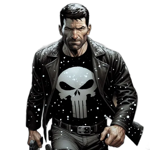 jacket, comic book art, concept art, cyberpunk transparent PNG cut-out