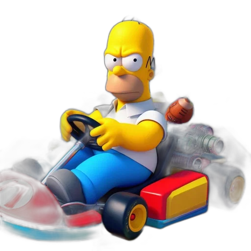 car, 3d render, concept art, pixel art transparent PNG cut-out