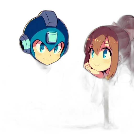 robot, mask, staff, weapon transparent PNG cut-out