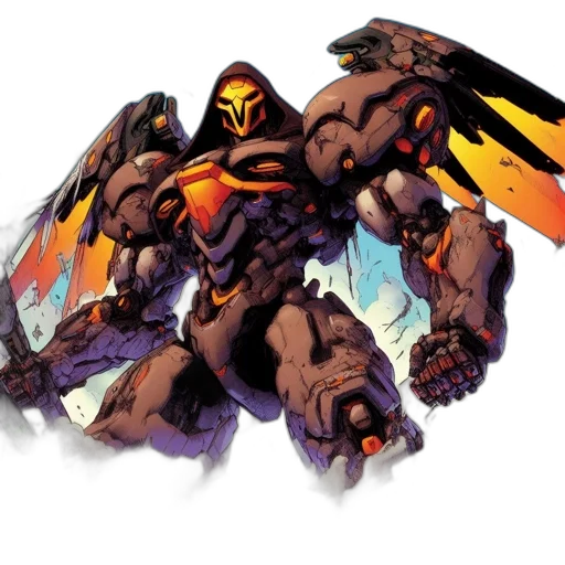 robot, weapon, creature, animal transparent PNG cut-out